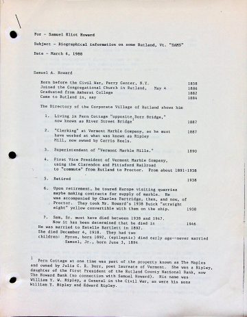 General History: Sites 2